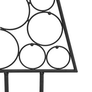 Kovový vánoční stromeček pro dekorace černý 60 cm - obrázek 6