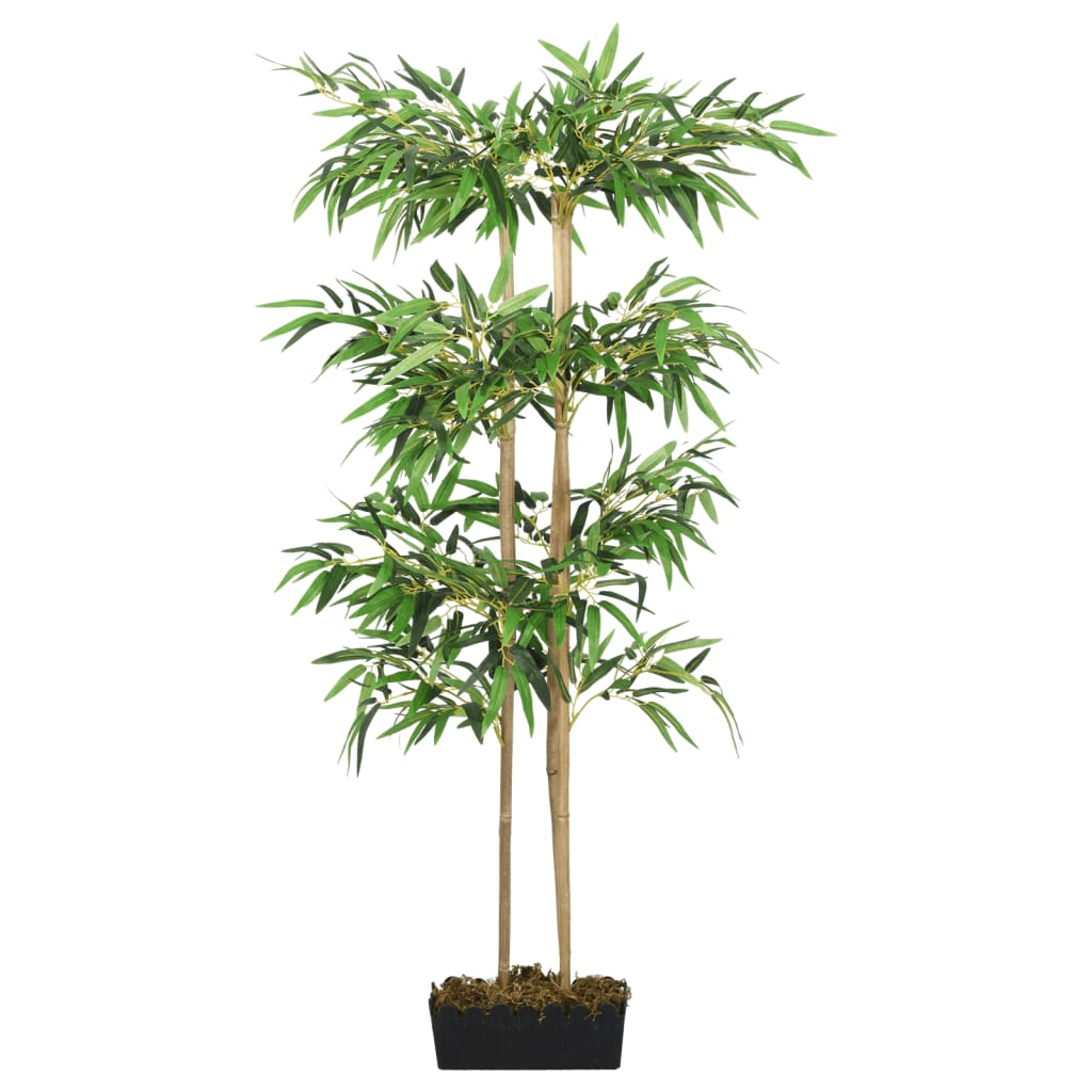 vidaXL Arbore din bambus artificial 760 de frunze 120 cm verde
