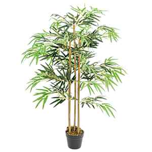 Umělý bambus 730 listů 120 cm zelený - obrázek 1