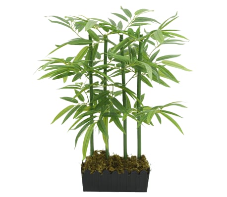 vidaXL z&ouml;ld mű bambuszfa 240 lev&eacute;llel 80 cm