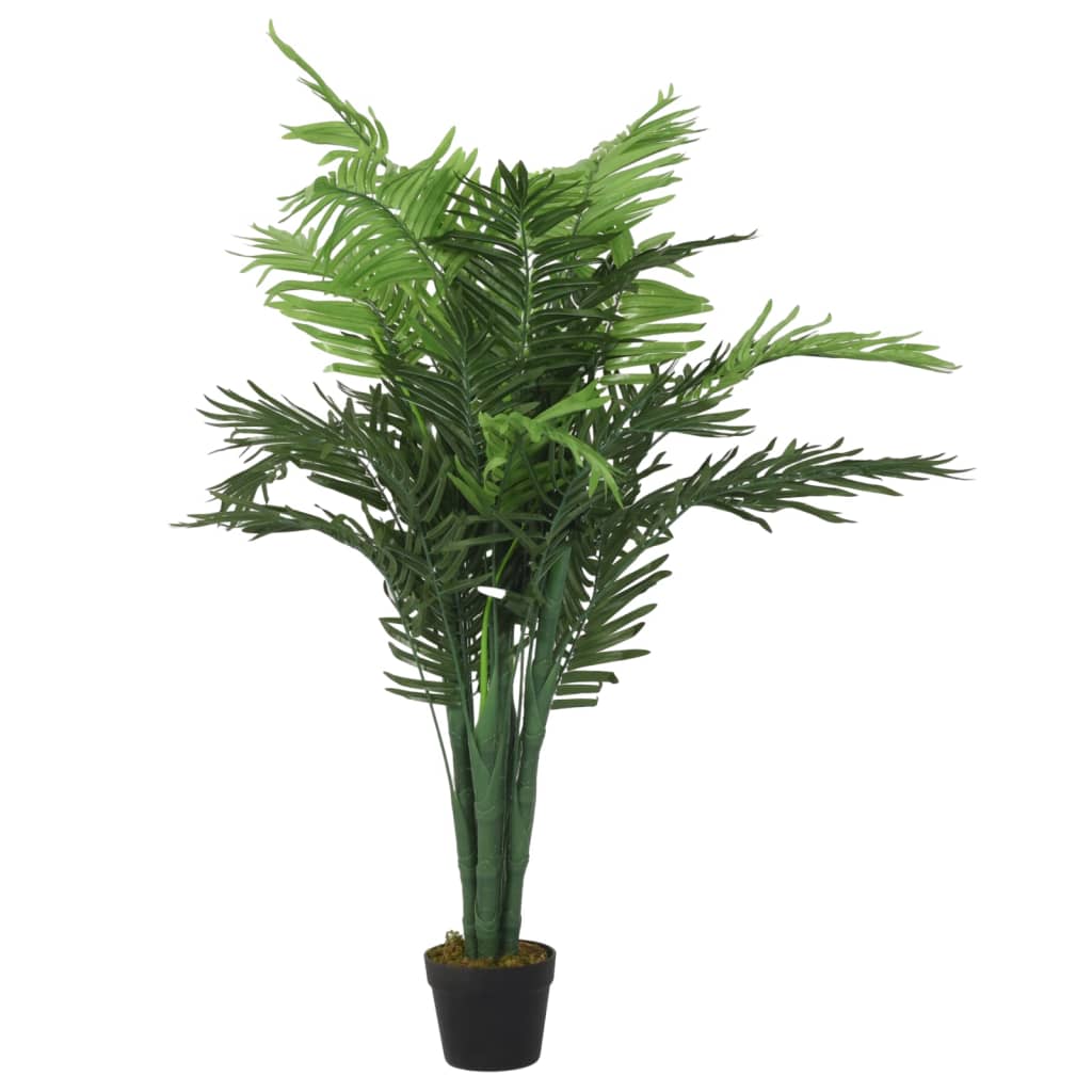 vidaXL Palmier artificial 28 frunze 120 cm verde