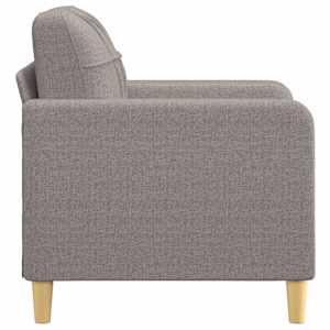 Křeslo taupe 60 cm textil - obrázek 4