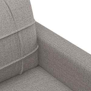 Křeslo taupe 60 cm textil - obrázek 6