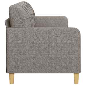 3místná pohovka taupe 180 cm textil - obrázek 4