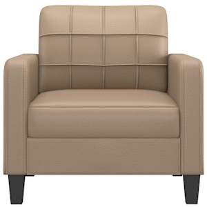 Křeslo cappuccino 60 cm umělá kůže - obrázek 3
