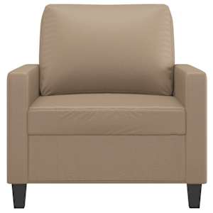 Křeslo cappuccino 60 cm umělá kůže - obrázek 3