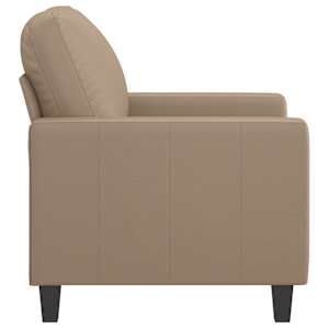 Křeslo cappuccino 60 cm umělá kůže - obrázek 4