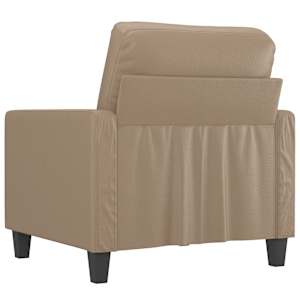 Křeslo cappuccino 60 cm umělá kůže - obrázek 5