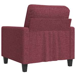 Křeslo vínové 60 cm textil - obrázek 6