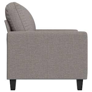 Křeslo taupe 60 cm textil - obrázek 5