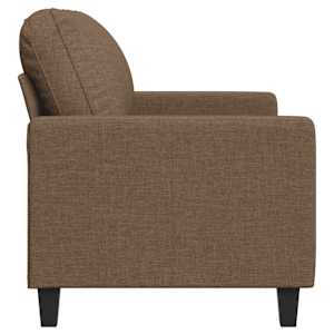 2místná pohovka hnědá 120 cm textil - obrázek 5