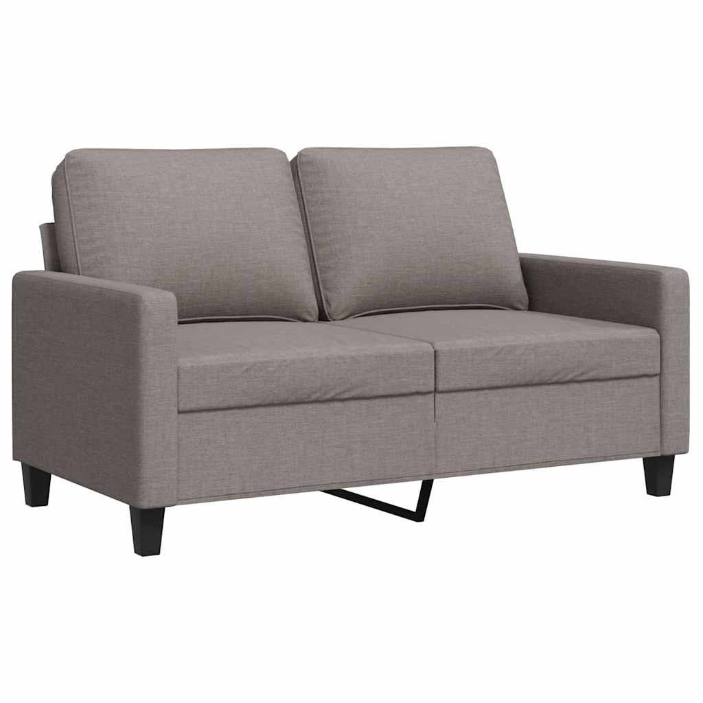 Thumbnail - vidaXL 2-Sitzer-Sofa Taupe 120 cm Stoff