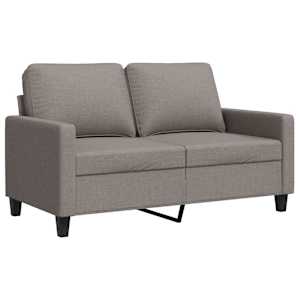2místná pohovka taupe 120 cm textil - obrázek 2