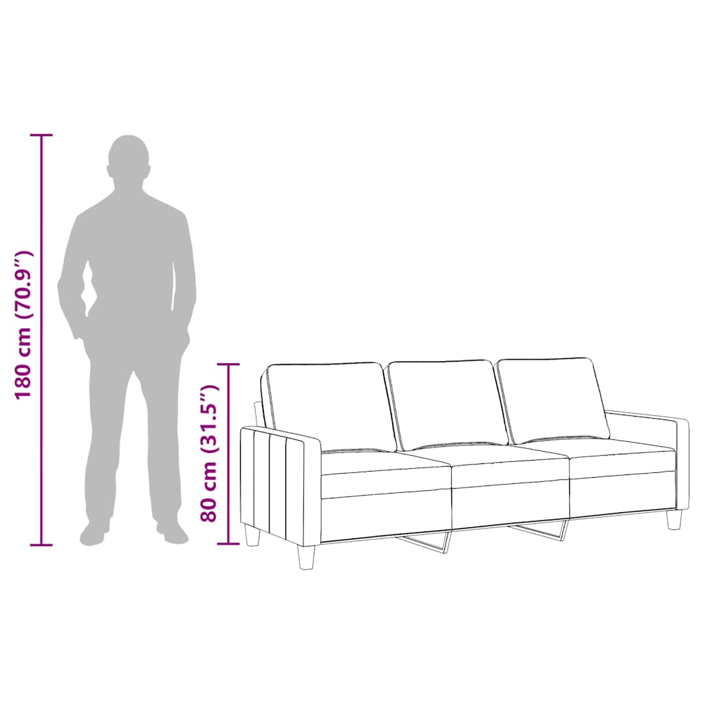 Trosed črn 180 cm blago - slika 10