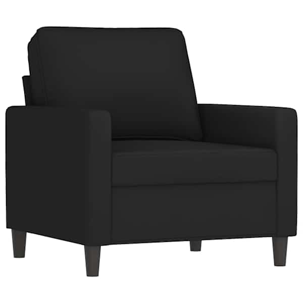 vidaXL tugitool, must, 60 cm, samet