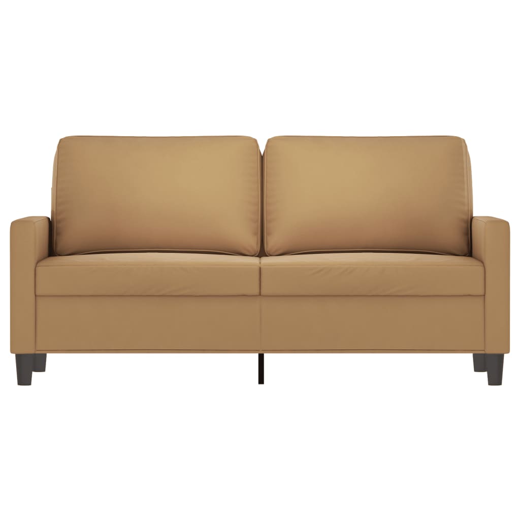 Thumbnail - vidaXL 2-Sitzer-Sofa Braun 140 cm Samt