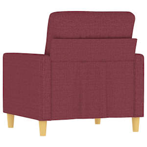 Křeslo vínové 60 cm textil - obrázek 6