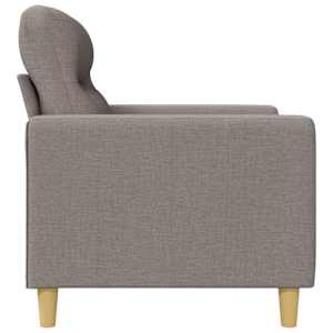 Křeslo taupe 60 cm textil - obrázek 5