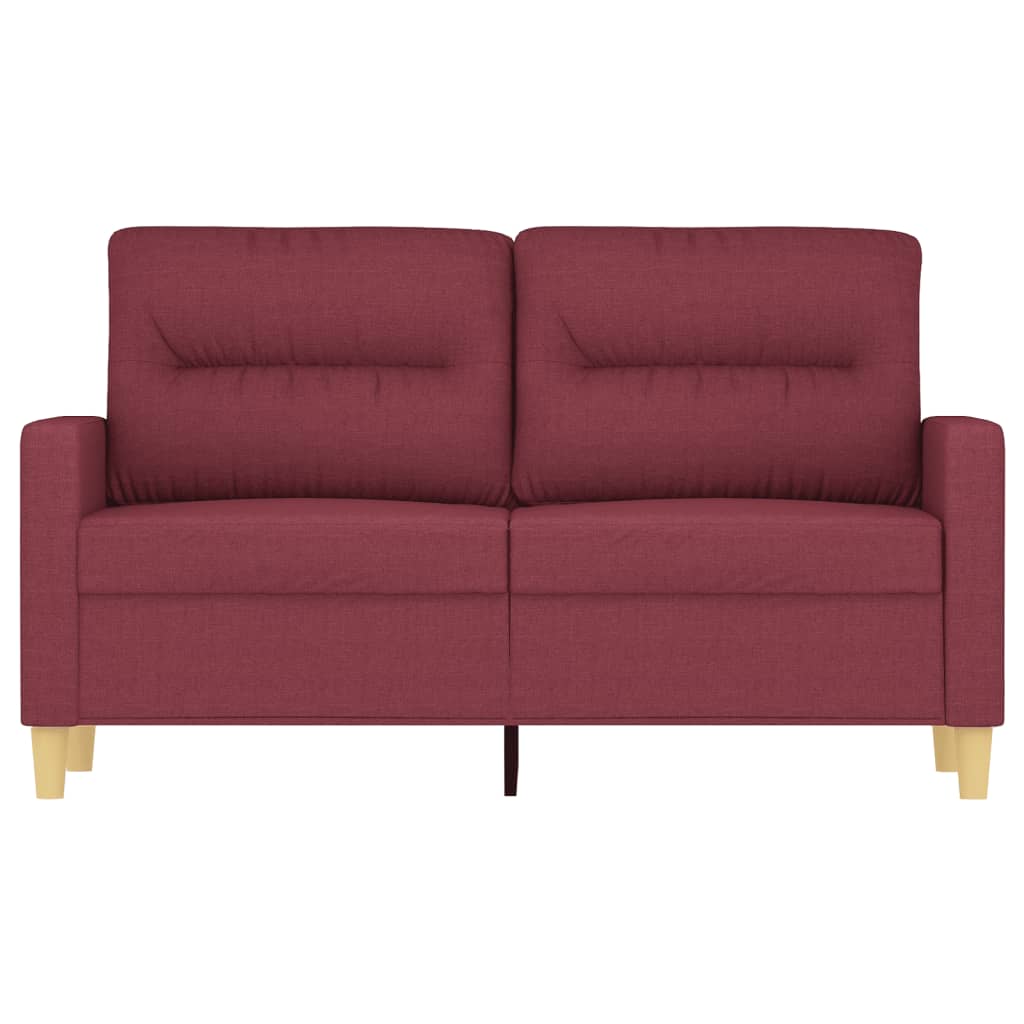 Thumbnail - vidaXL 2-Sitzer-Sofa Weinrot 120 cm Stoff