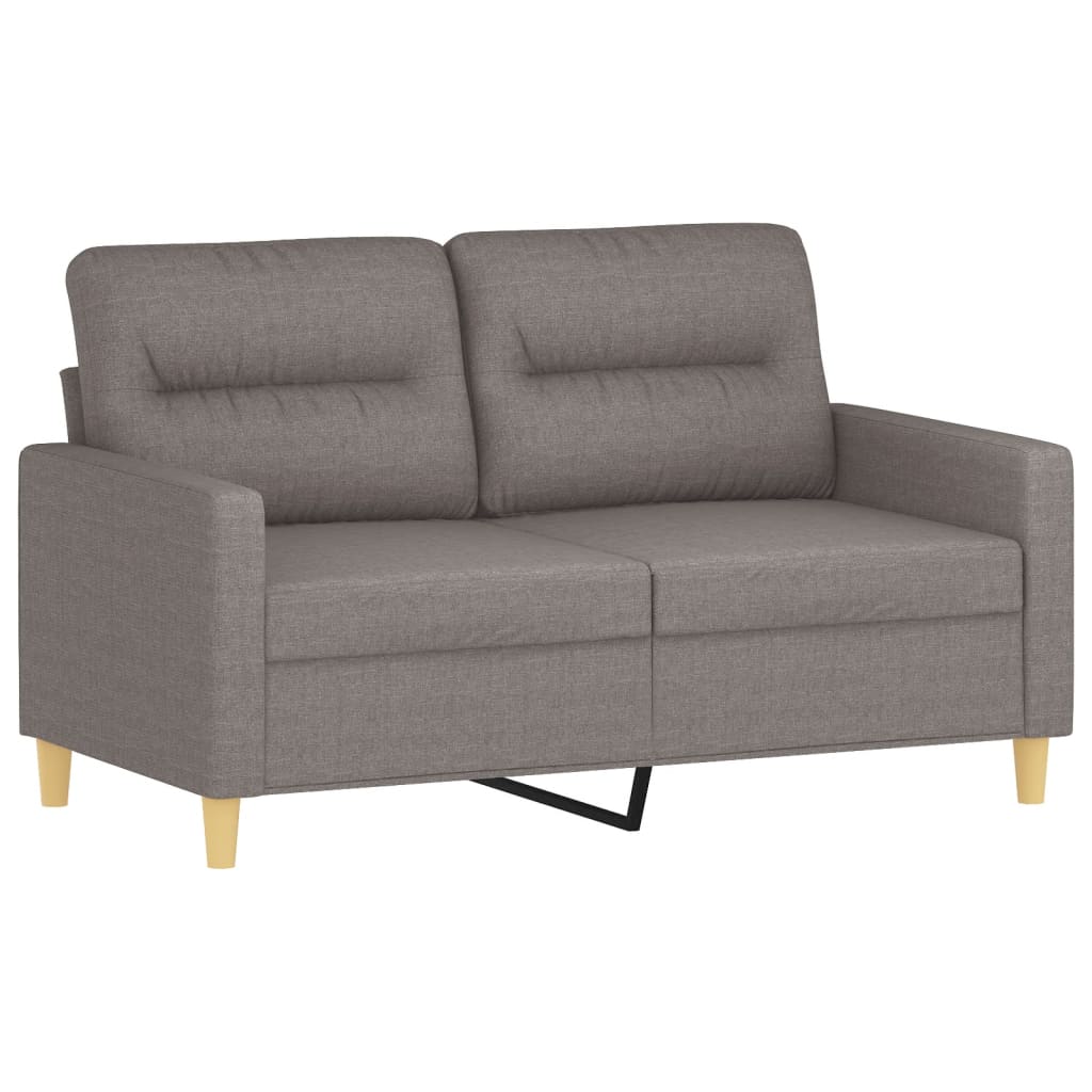 Thumbnail - vidaXL 2-Sitzer-Sofa Taupe 120 cm Stoff