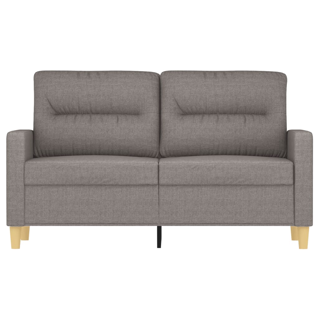 Thumbnail - vidaXL 2-Sitzer-Sofa Taupe 120 cm Stoff