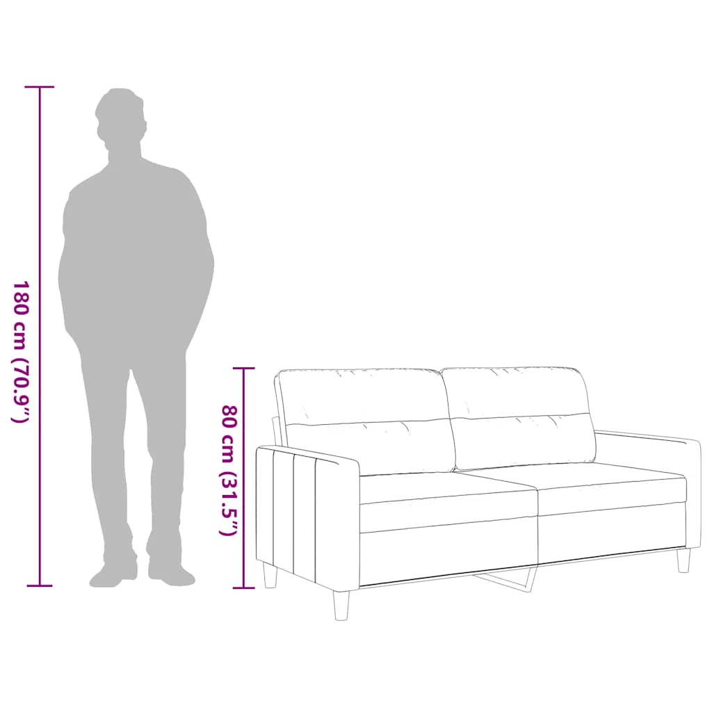divvietīgs dīvāns, vīnsarkans audums, 140 cm