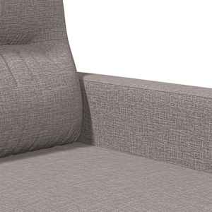 3místná pohovka taupe 180 cm textil - obrázek 7