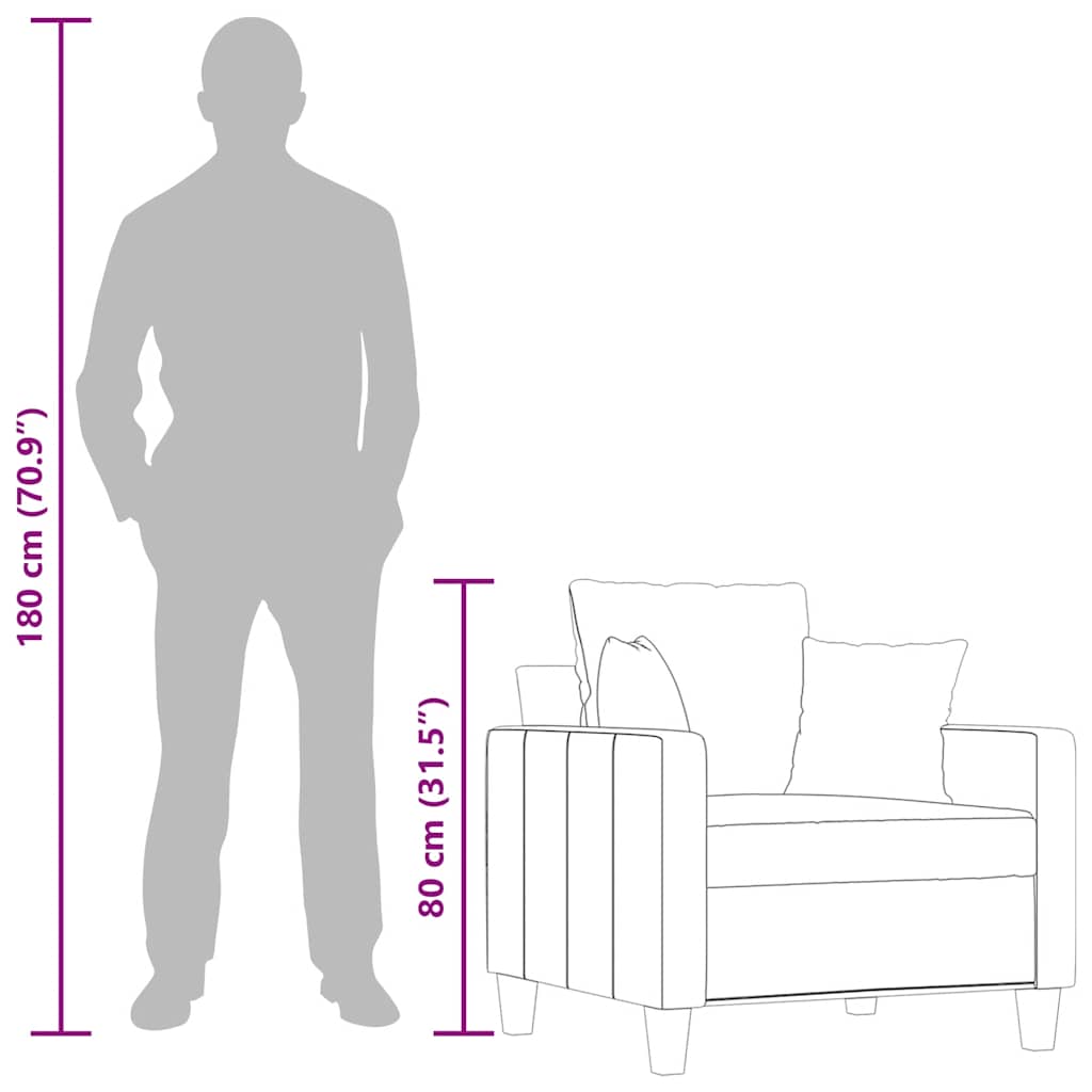 Fotelj vinsko rdeč 60 cm blago - slika 10