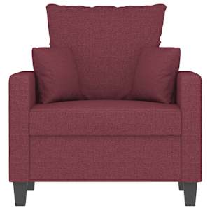 Křeslo vínové 60 cm textil - obrázek 4