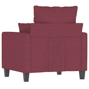 Křeslo vínové 60 cm textil - obrázek 6