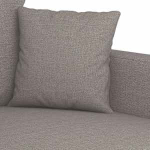 2místná pohovka taupe 120 cm textil - obrázek 7