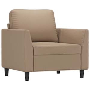 Křeslo cappuccino 60 cm umělá kůže - obrázek 2