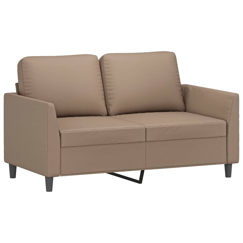 Thumbnail - vidaXL 2-Sitzer-Sofa Cappuccino-Braun 120 cm Kunstleder