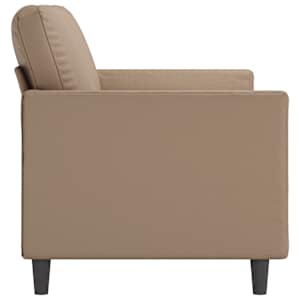 3místná pohovka cappuccino 180 cm umělá kůže - obrázek 5