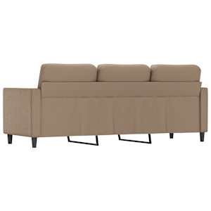 3místná pohovka cappuccino 180 cm umělá kůže - obrázek 6