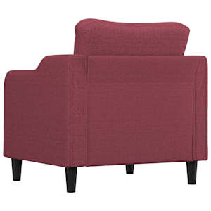 Křeslo vínové 60 cm textil - obrázek 5