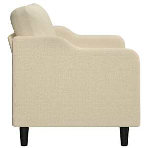 2místná pohovka krémová 120 cm textil - obrázek 4