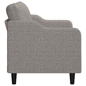 2místná pohovka taupe 120 cm textil - obrázek 4