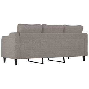 3místná pohovka taupe 180 cm textil - obrázek 5