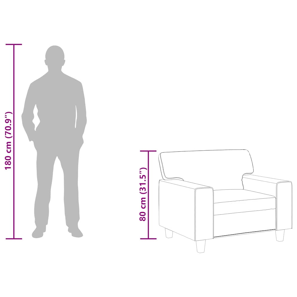 Fotelj vinsko rdeč 60 cm umetno usnje - slika 10