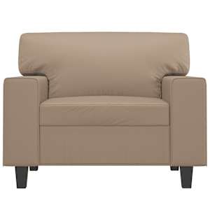 Křeslo cappuccino 60 cm umělá kůže - obrázek 3