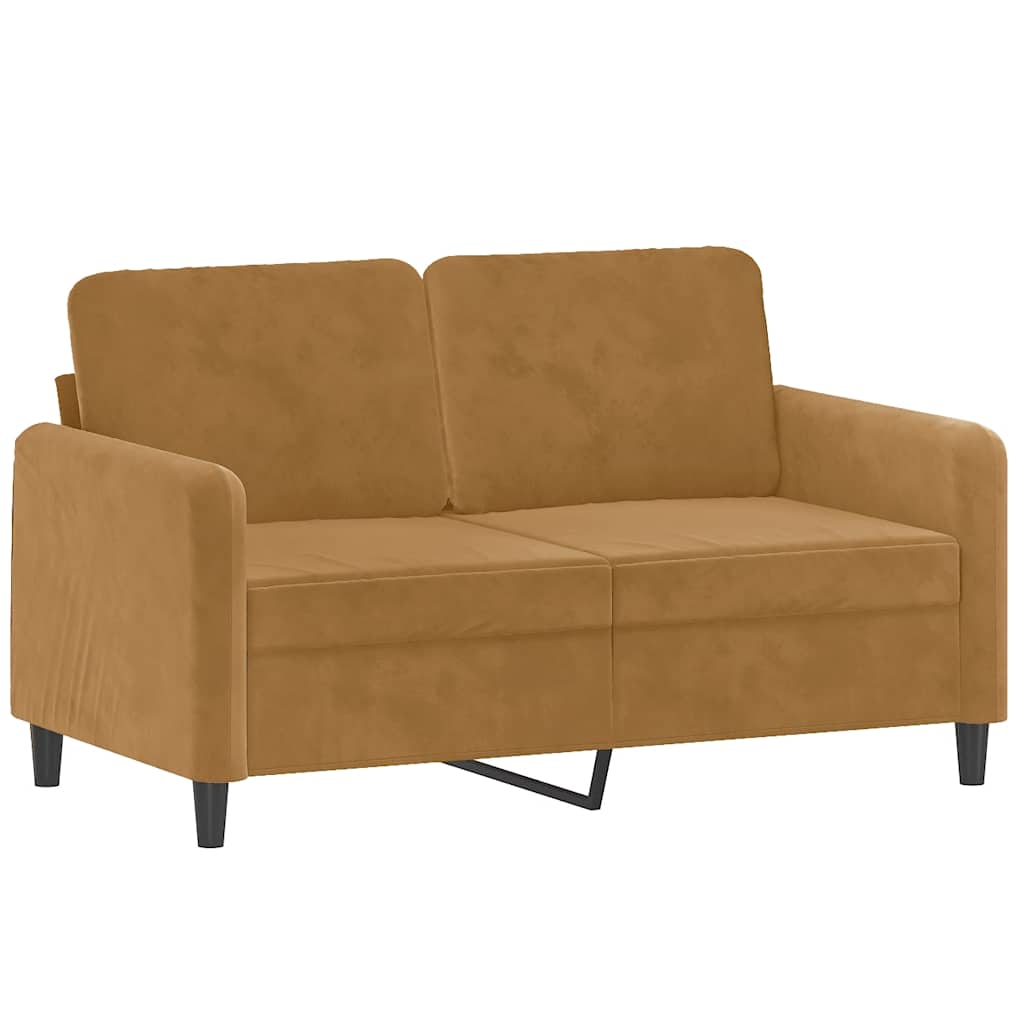 Thumbnail - vidaXL 2-Sitzer-Sofa Braun 120 cm Samt