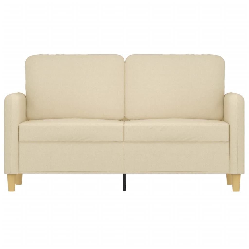 Thumbnail - vidaXL 2-Sitzer-Sofa Creme 120 cm Stoff