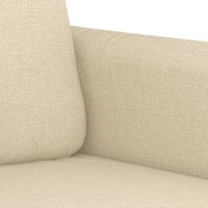 2místná pohovka krémová 120 cm textil - obrázek 6