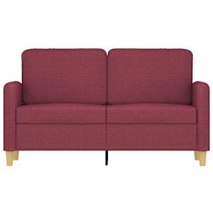 2místná pohovka vínová 120 cm textil - obrázek 3