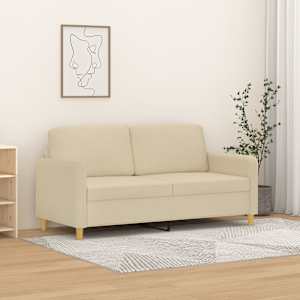 Kavč dvosed krem 140 cm blago