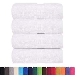 Ručníky FROGN 4 ks bílé 30x30 cm 360 g/m² - obrázek 2