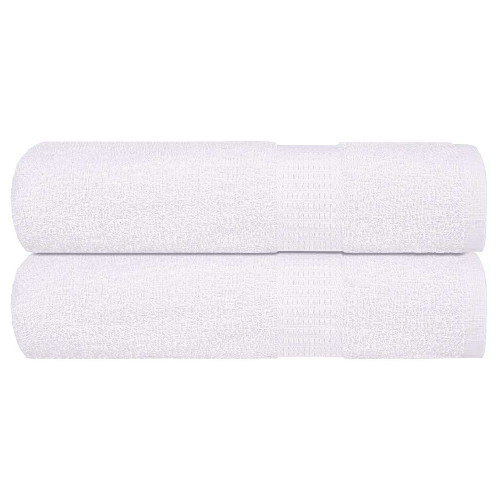 vidaXL Handdukar FROGN 2 st vit 50x100 cm 360 gsm