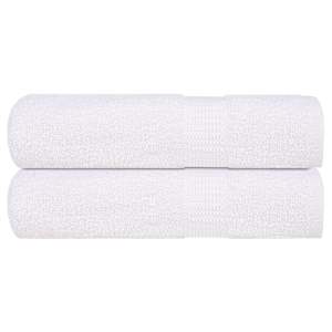 Brisače za tuširanje FROGN 2 kosa bele 70x140 cm 360 g/m²