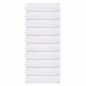 Kopalne brisače FROGN 10 kosov bele 100x150 cm 360 g/m²